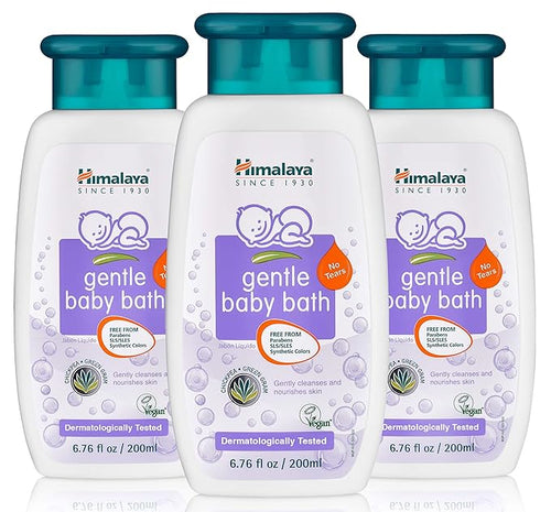 Himalaya Gentle Baby Bath, Gentle 6.76 Fl 3)