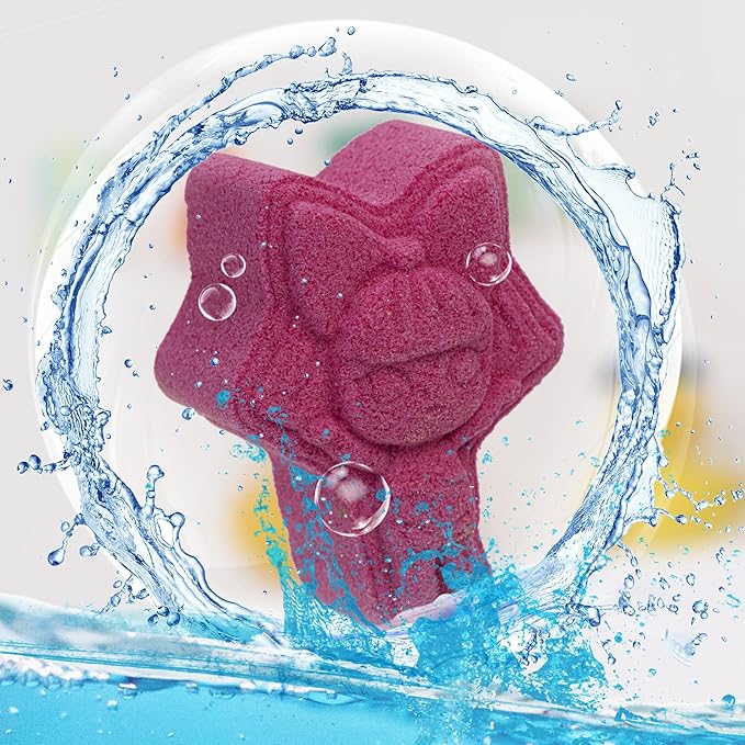 L.O.L. Surprise! 6 Piece Bath Bombs for Kids, Bubble Gum Scented 5+, by