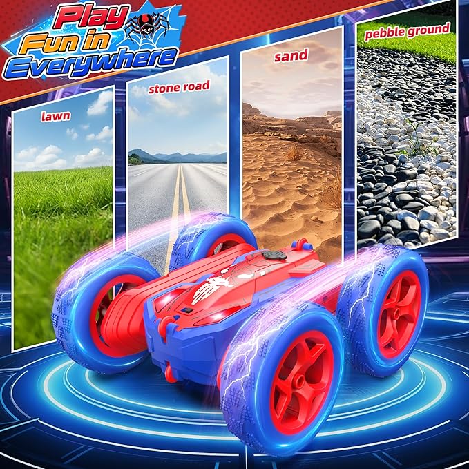 ZIZZ RC Cars Toys for Boys: Mini Cool Electric Remote 4 5 6 7 9 10