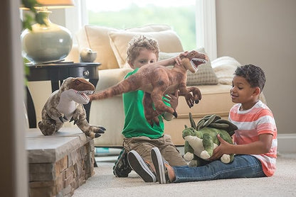 Wild Republic Velociraptor Plush, Dinosaur Stuffed Animal, Plush Toy, Gifts for Kids, Dinosauria 17 Inches
