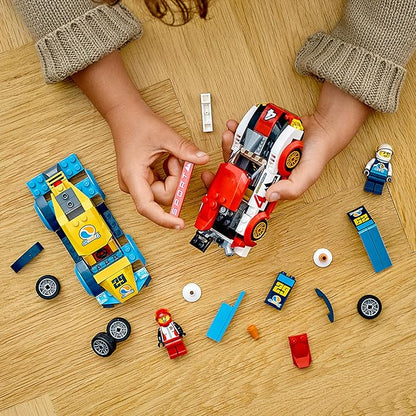 LEGO City Racing Cars 60256 Fun, Buildable Toy for Kids (190 Pieces)